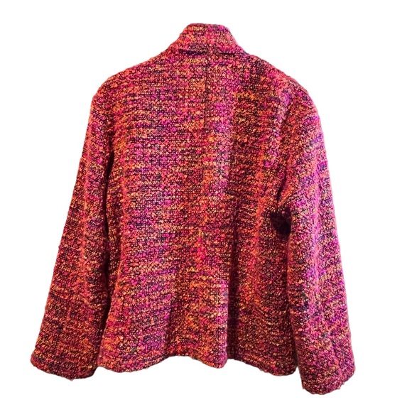 Chico’s Design Knobby-Knit Open-Front Jacket | M/8 - Picture 8 of 16